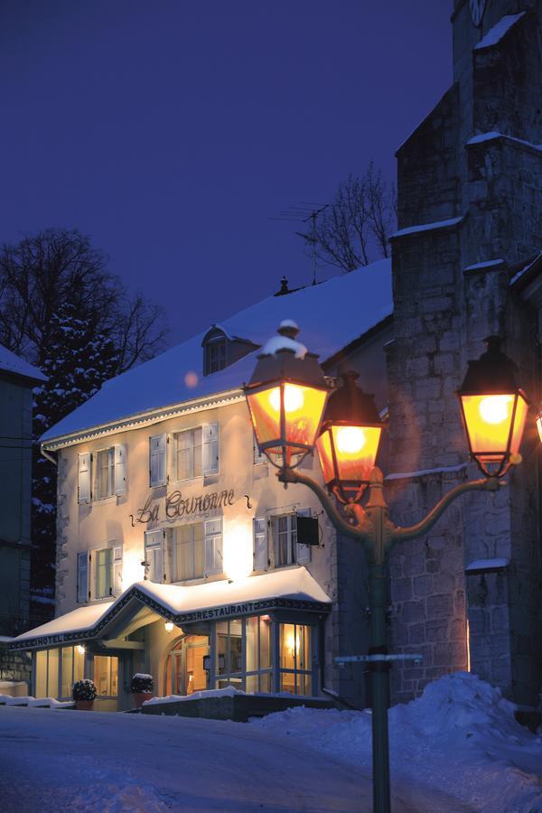 La Couronne Hotel Jougne Exterior photo